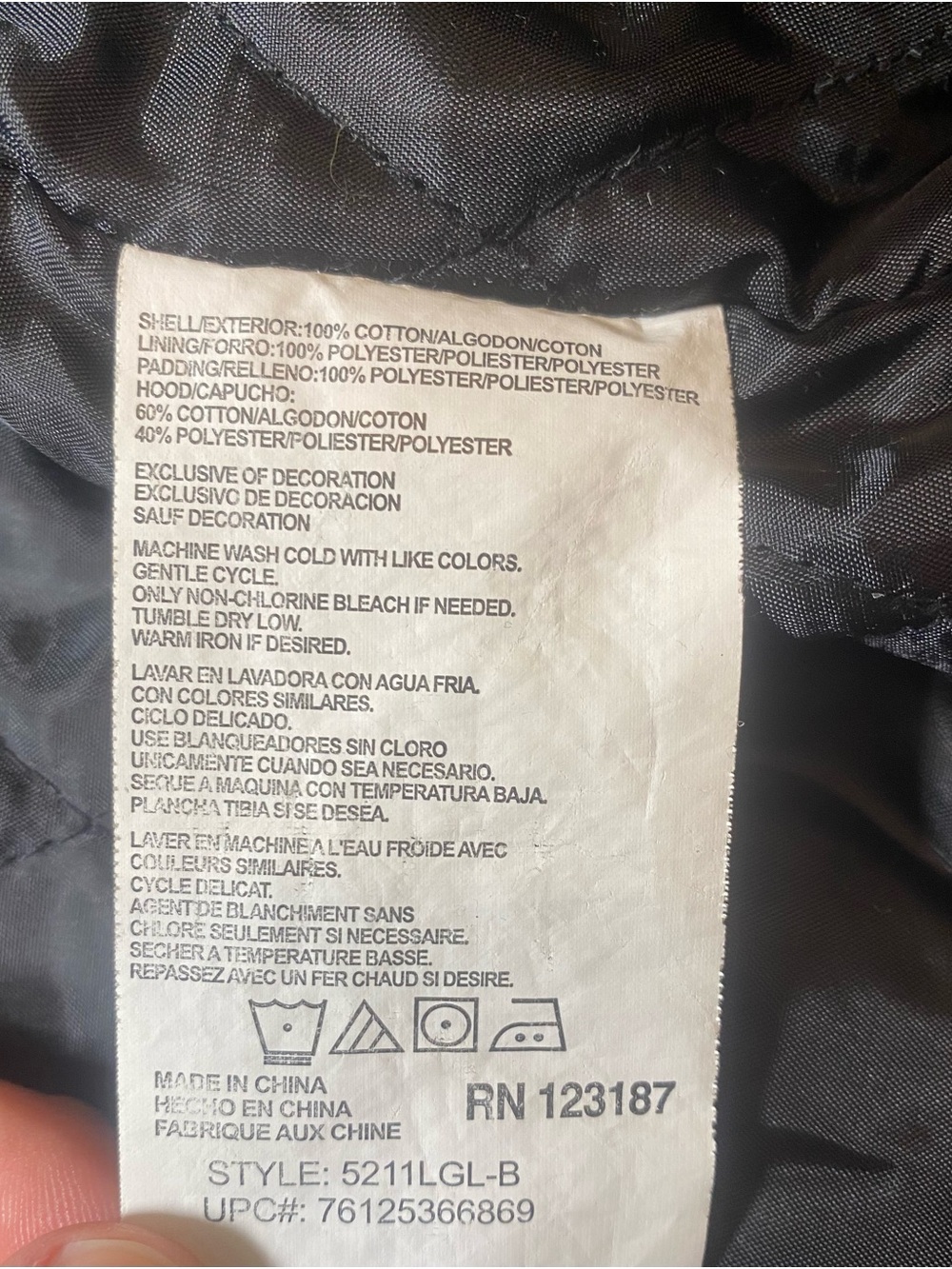 Dickies Olive Green Field Jacket with Gray Hood. See description. - Picture 3 of 11